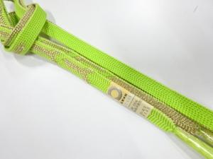 未使用品　正絹　手組帯締め
